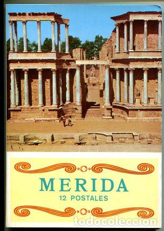 Postales: ALBUM DE POSTALES DE MERIDA: 12 POSTALES/POSTCARDS ALBUM: MERIDA. 12 POSTCARDS. -