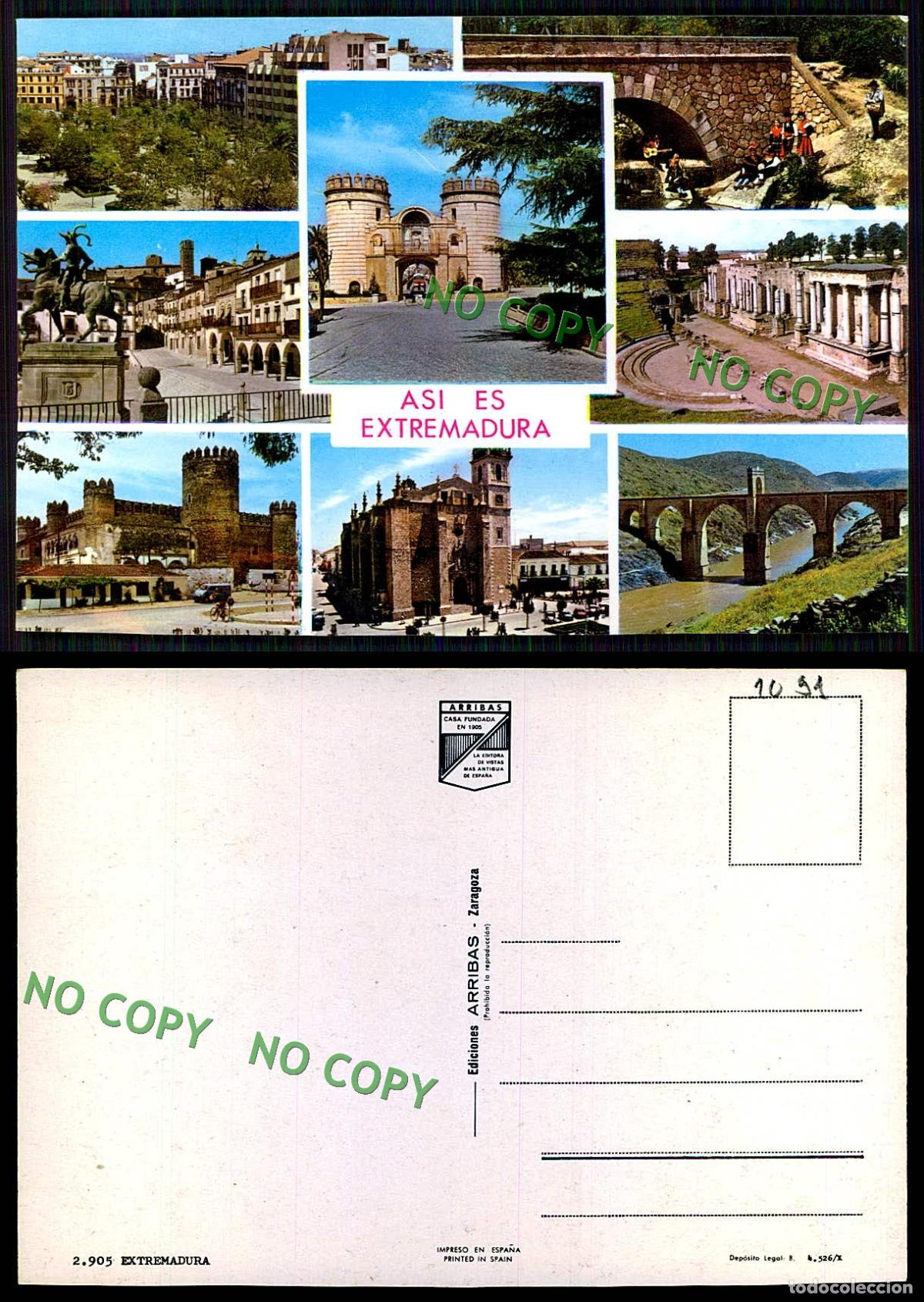 Postais: [ EC 1091 ] - ESPANA - EXTREMADURA
