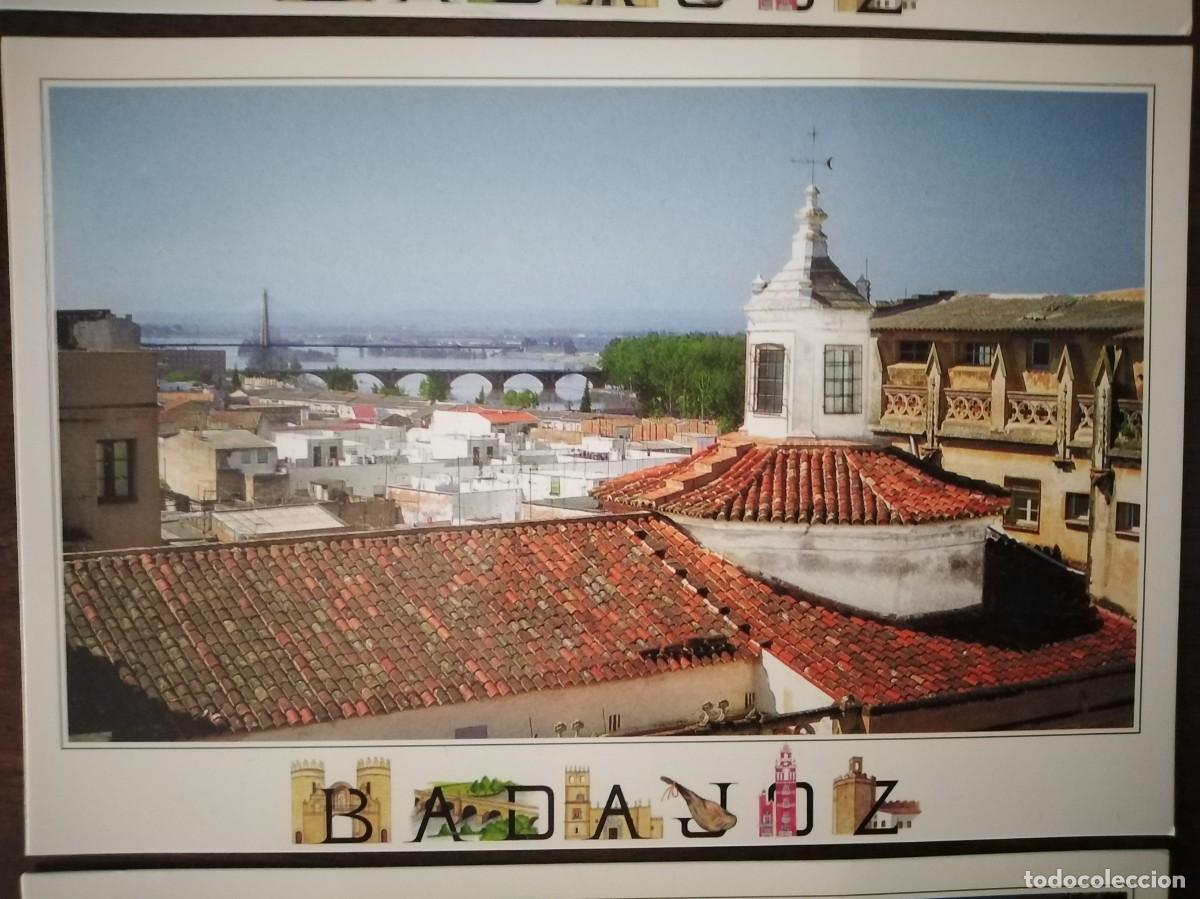 Postales: 3 postales de Badajoz sin circular. Ediciones AM. - Foto 3
