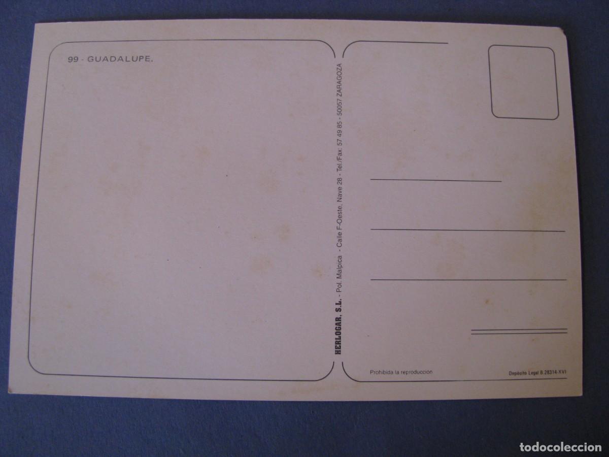 Postales: POSTAL DE GUADALUPE. HERLOGAR. 99 - Foto 2
