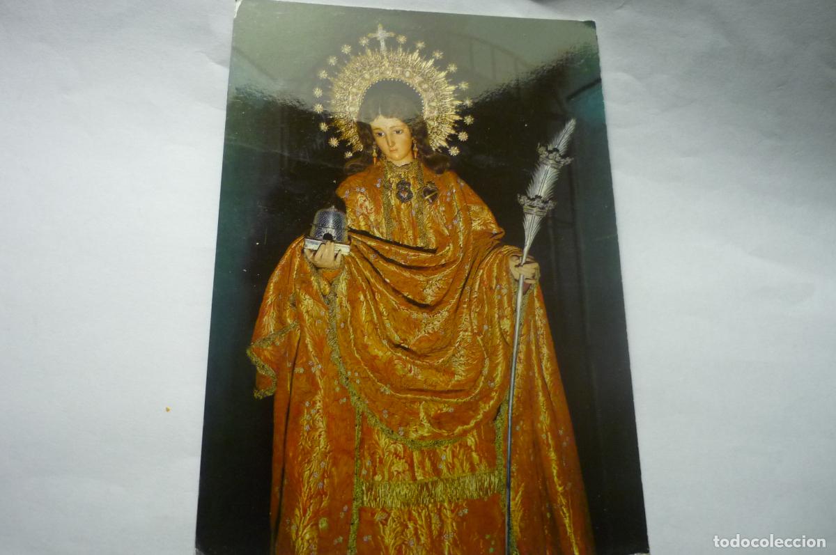 Postales: postal merida sta.eulalia -patrona escrita - Foto 1