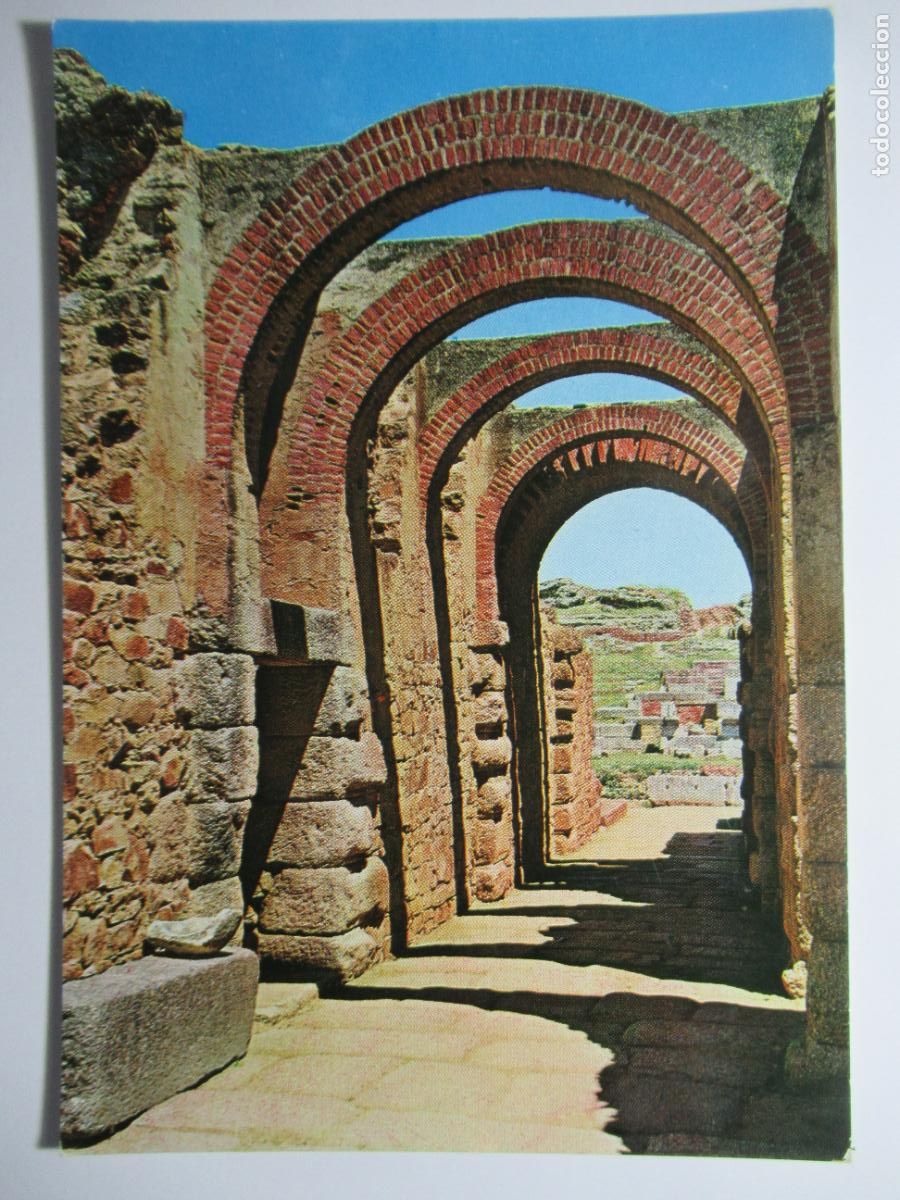 Postales: M&eacute;rida (Badajoz) - Anfiteatro romano - Foto 1