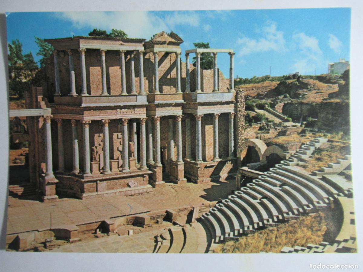Postales: M&eacute;rida (Badajoz) - Teatro romano - Foto 1