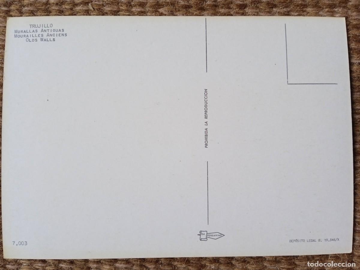 Postales: TRUJILLO - CACERES - ED. PERGAMINO - Foto 2