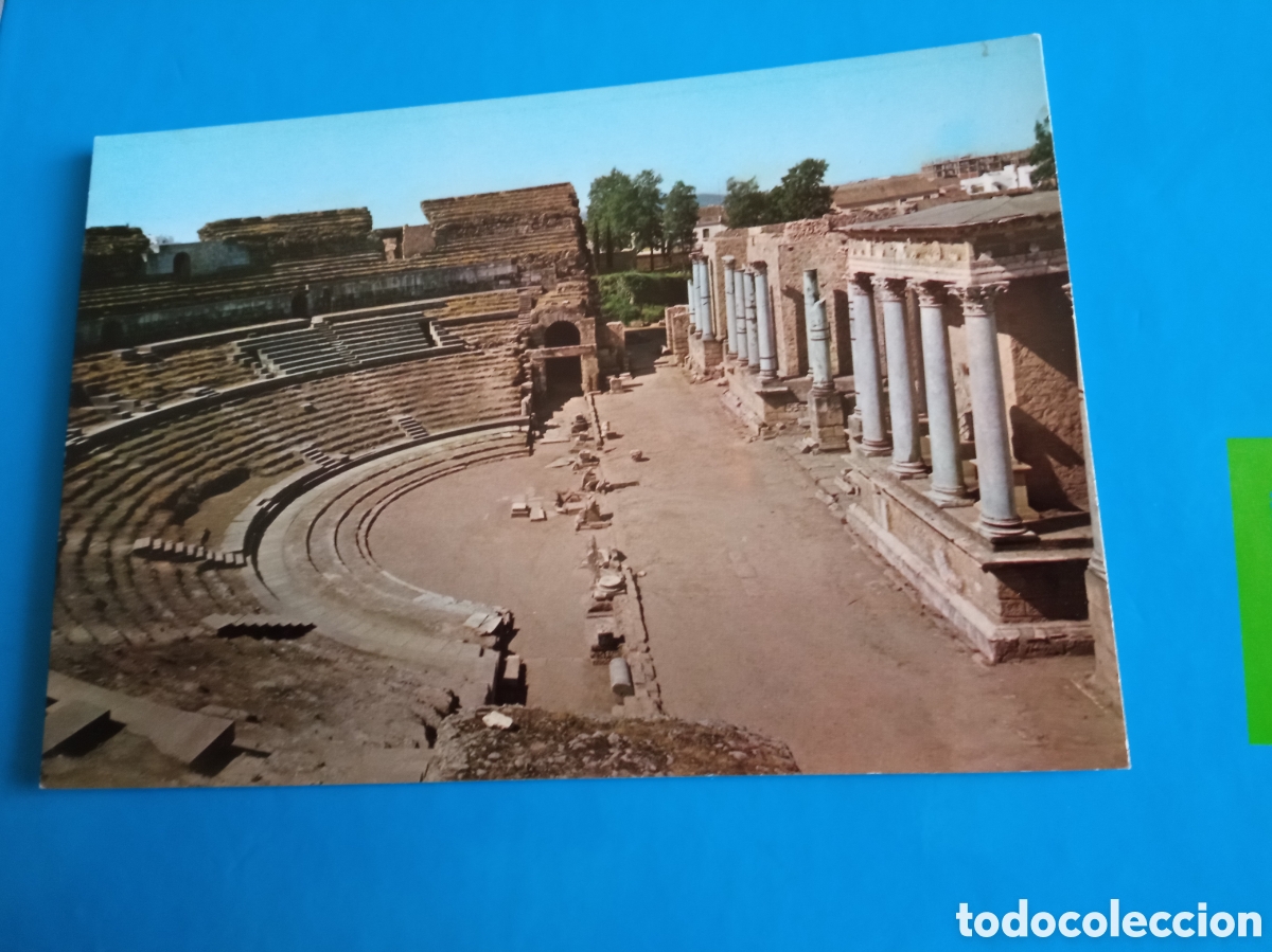 Postales: M&eacute;rida, Anfiteatro romano, Ediciones Arribas - Foto 1