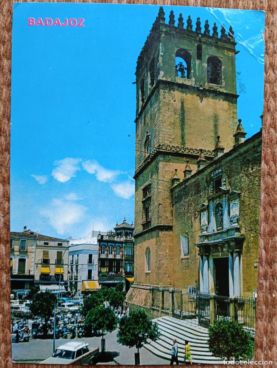 Postales: BADAJOZ - CATEDRAL - ED. PARIS - Foto 1