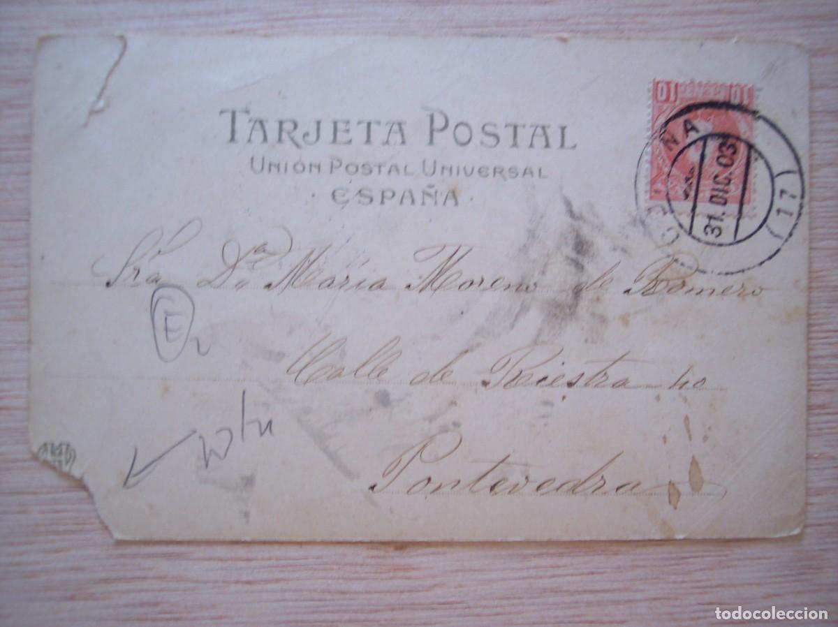 Postales: POSTAL BADAJOZ PASEO DE EUCALIPTUS - Foto 2