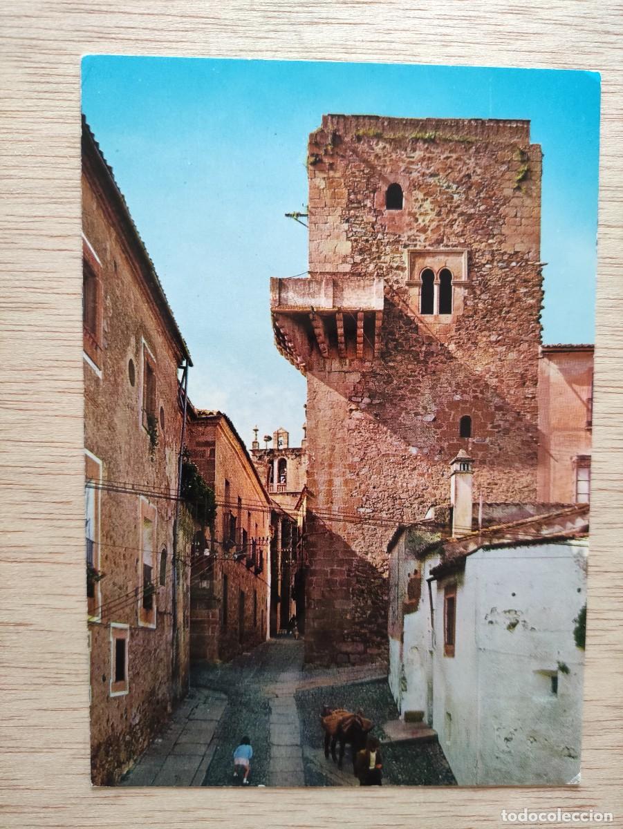 Postales: POSTAL CACERES TORRE DE LOS ESPADEROS - Foto 1