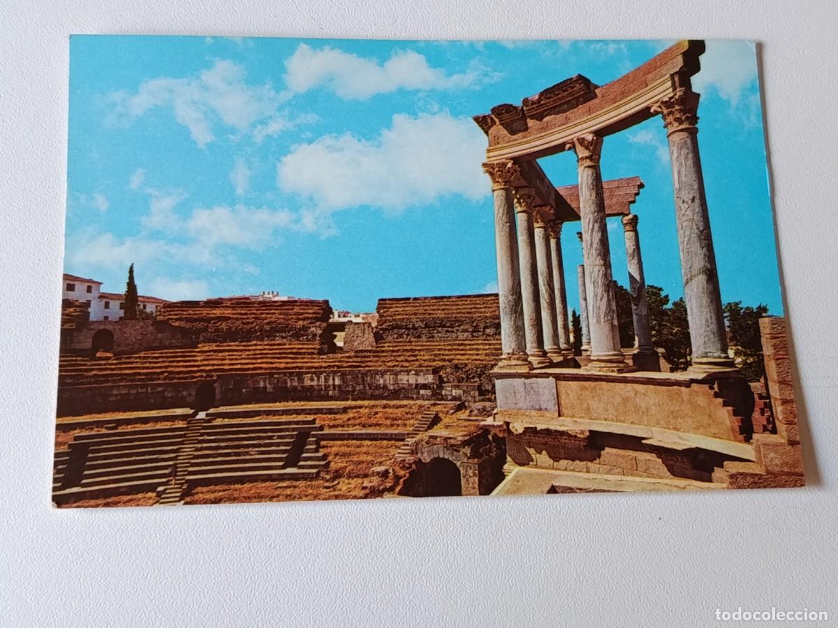 Postales: POSTAL MERIDA TEATRO ROMANO - Foto 1