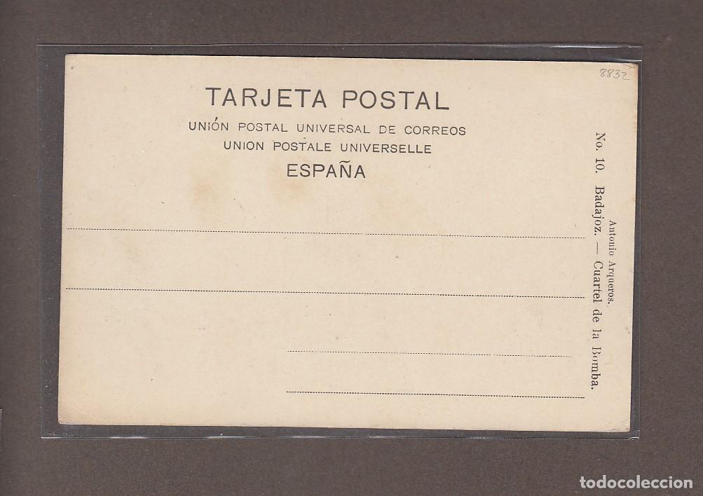 Postales: BADAJOZ.- CUARTEL DE LA BOMBA - Foto 2