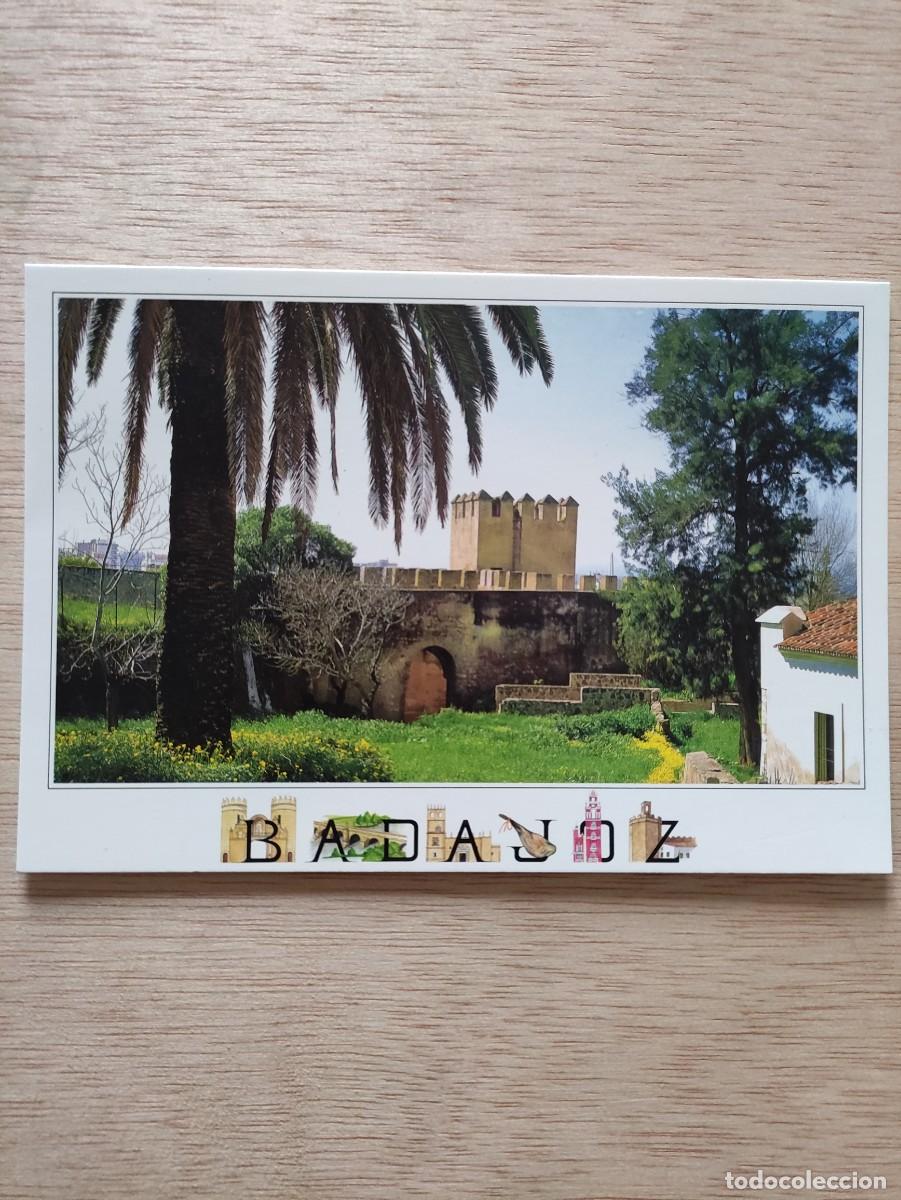 Postales: POSTAL BADAJOZ MURALLA DE LA ALCAZABA EDICIONES A.M. - Foto 1