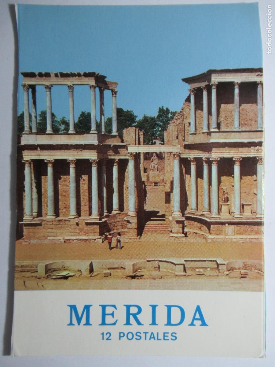 Postales: M&eacute;rida (Badajoz) - Teatro romano - Foto 1
