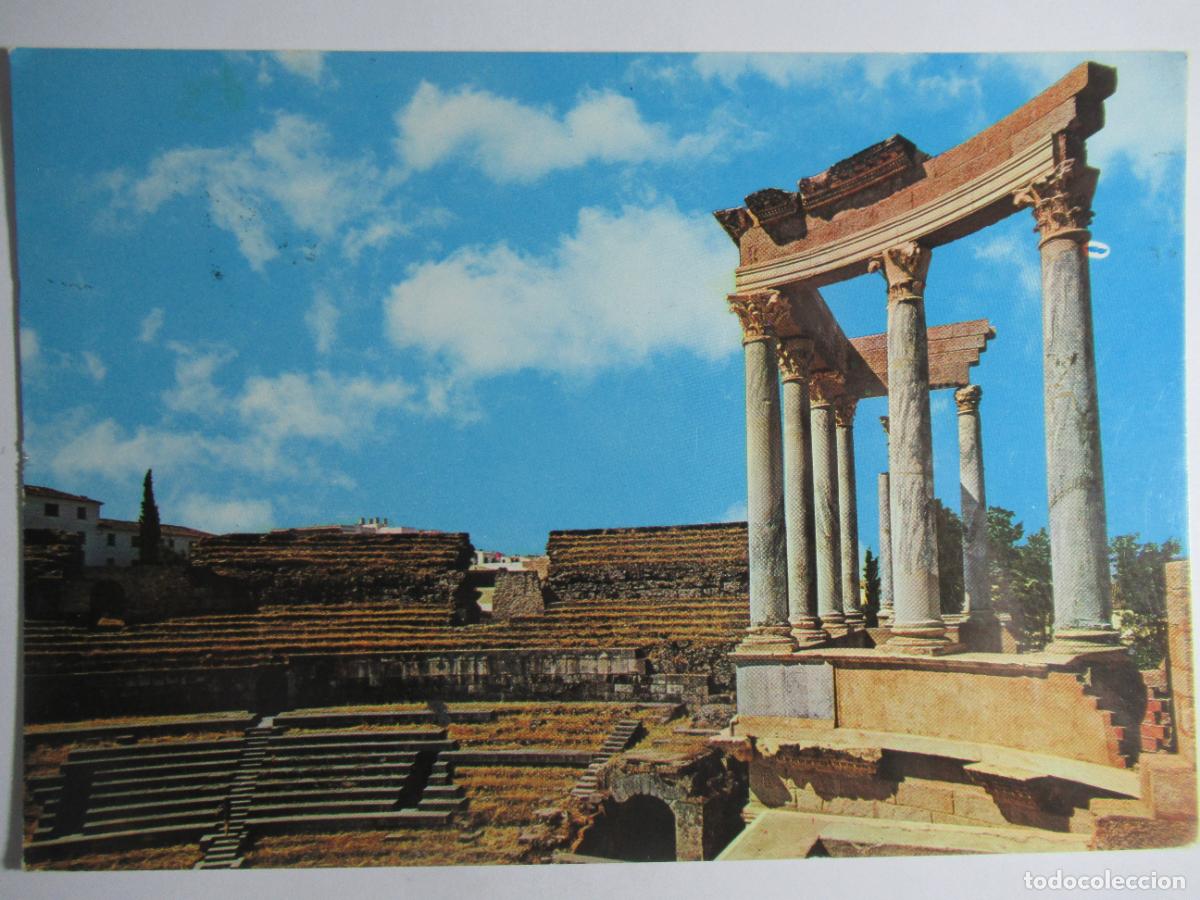 Postales: M&eacute;rida (Badajoz) - Teatro romano - Foto 1