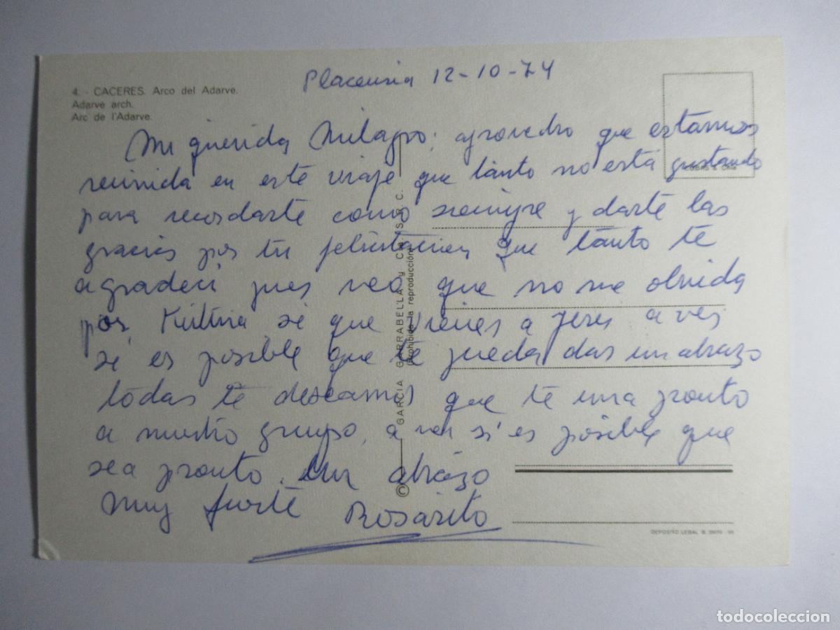 Postales: C&aacute;ceres - Arco del Adarve - Foto 2