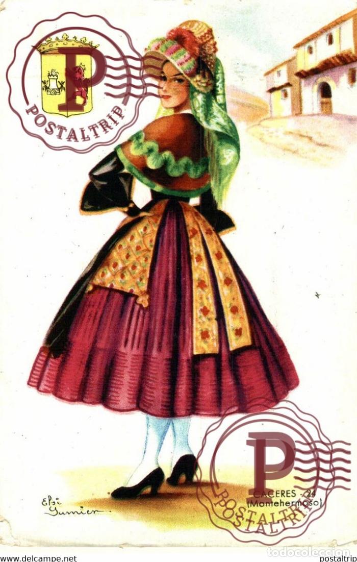 Postales: CACERES. MONTEHERMOSO. - Foto 1
