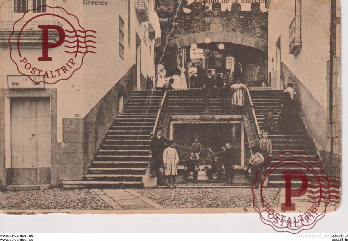 Postales: CACERES. ARQUO DE LA ESTRELLA - Foto 1