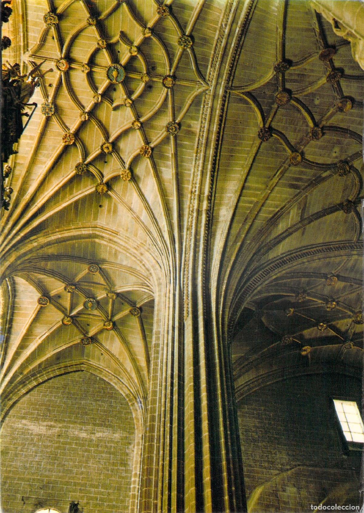 Postales: Postal de la Catedral de Plasencia, Interior de las B&oacute;vedas - Foto 1