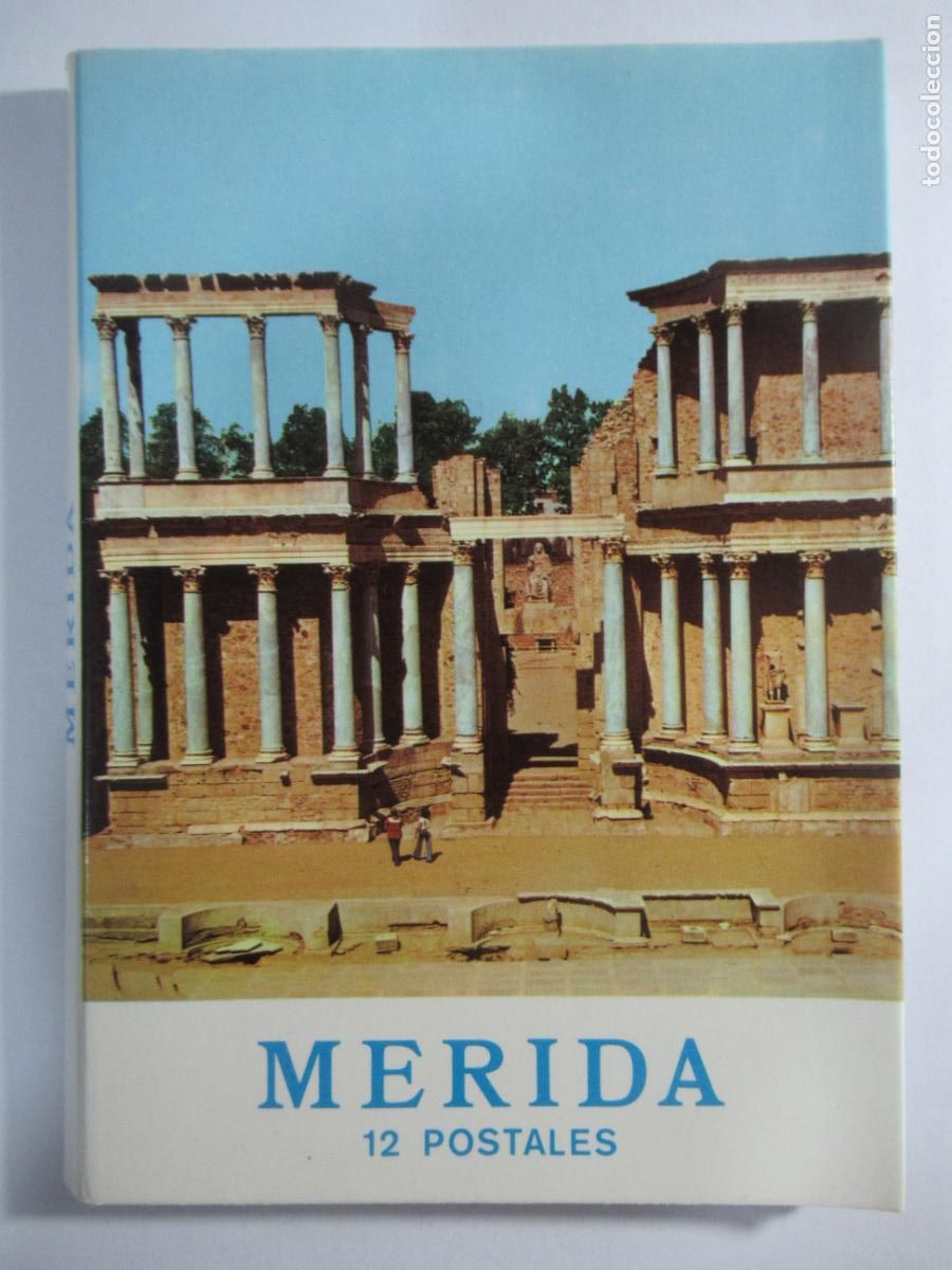 Postkarten: M&eacute;rida (Badajoz) - Acorde&oacute;n con 12 postales