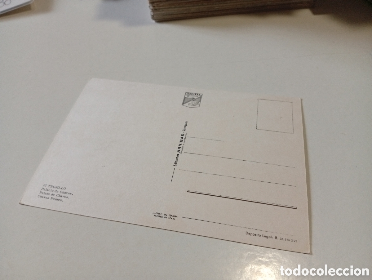 Postales: Postal Trujillo palacio de Ch&aacute;ves - Foto 2