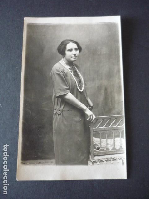 Postales: LLERENA BADAJOZ A. NU&Ntilde;EZ FOTOGRAFO POSTAL FOTOGRAFICA RETRATO DE MUJER