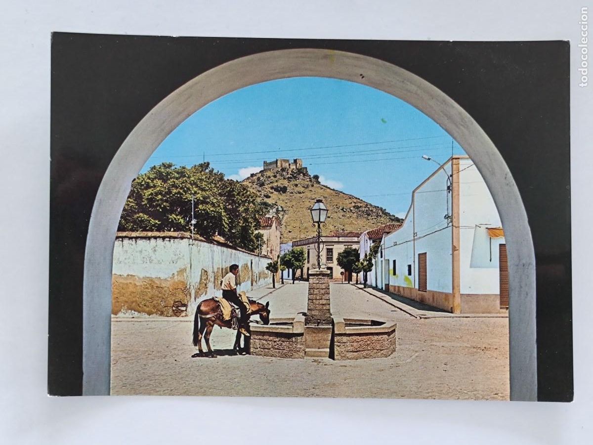 Postales: POSTAL 19441 NUEVA-VISTABELLA 2 BURGUILLOS DEL CERRO BADAJOZ FUENTE DEL ORO CASTILLO MULA FAUNA