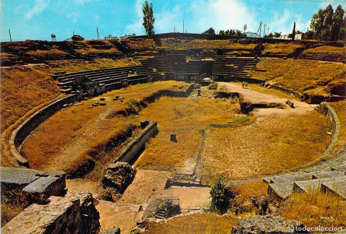 Postales: Postal de M&eacute;rida, Anfiteatro Romano, Badajoz