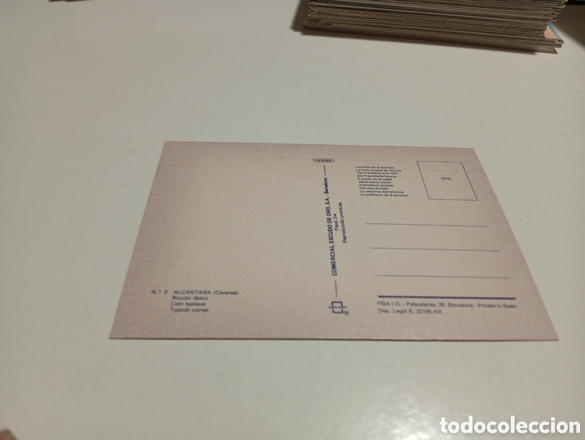 Postales: Postal Alc&aacute;ntara ........ - Foto 2