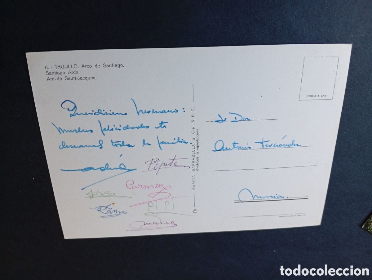 Postales: Postal Trujillo............. - Foto 2