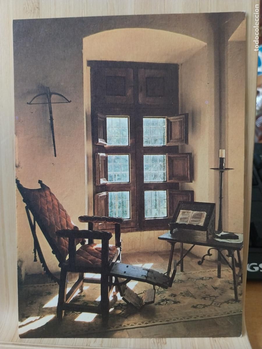 Postales: MONASTERIO SAN JERONIMO YUSTE ANTECAMARA ED GRAFIPLAS A&Ntilde;O 1969 EXTREMADURA