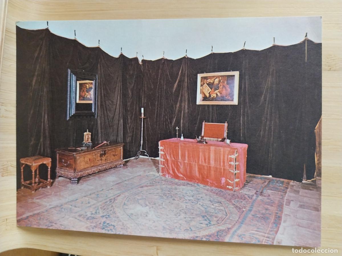 Postales: MONASTERIO SAN JERONIMO YUSTE DESPACHO EMPERADOR ED GRAFIPLAS A&Ntilde;O 1969 EXTREMADURA