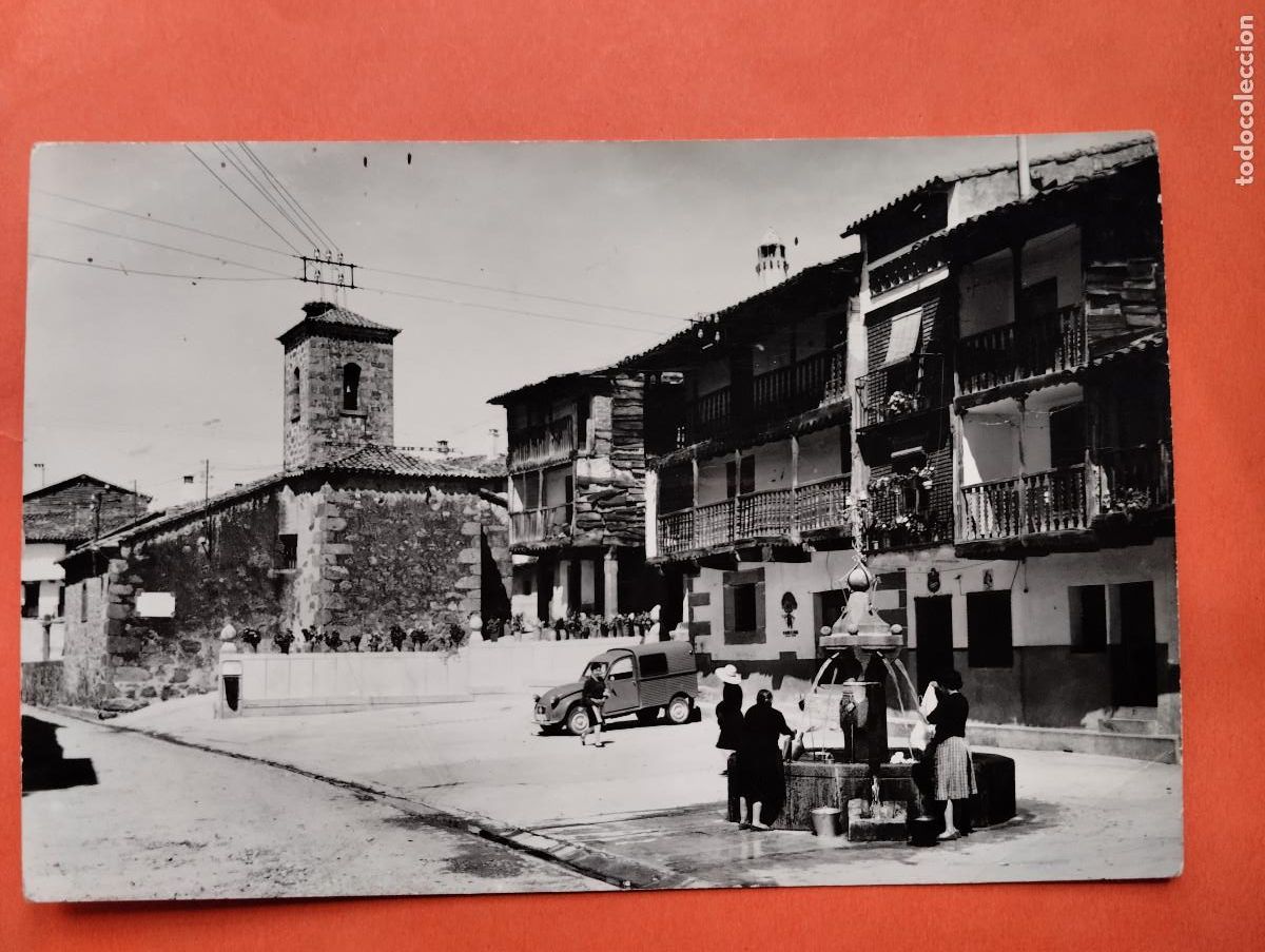 Postales: TALAVERUELA CACERES PLAZA DE ESPA&Ntilde;A