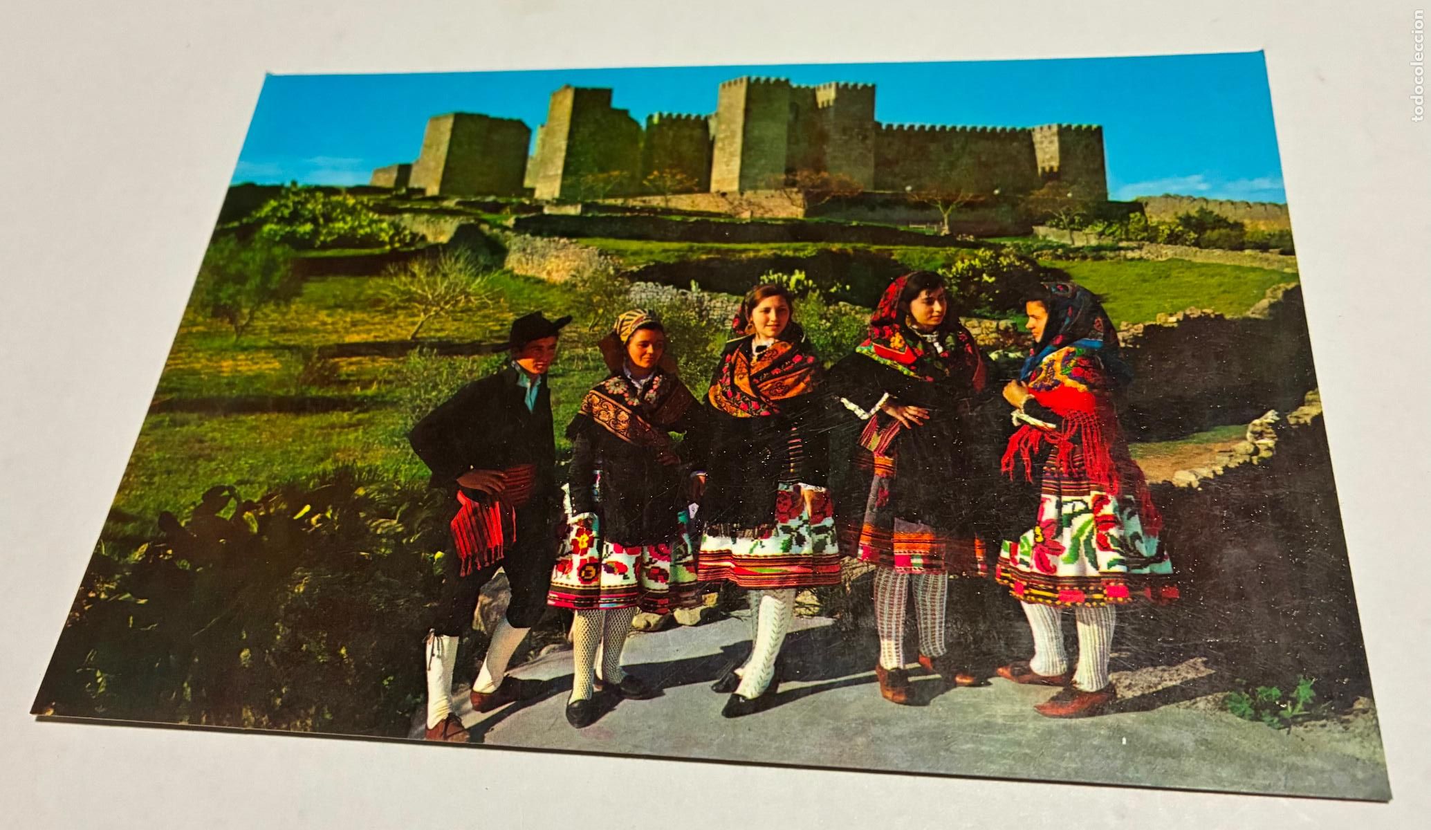Postales: POSTAL TRUJILLO Caceres, Castillo y grupo tipico