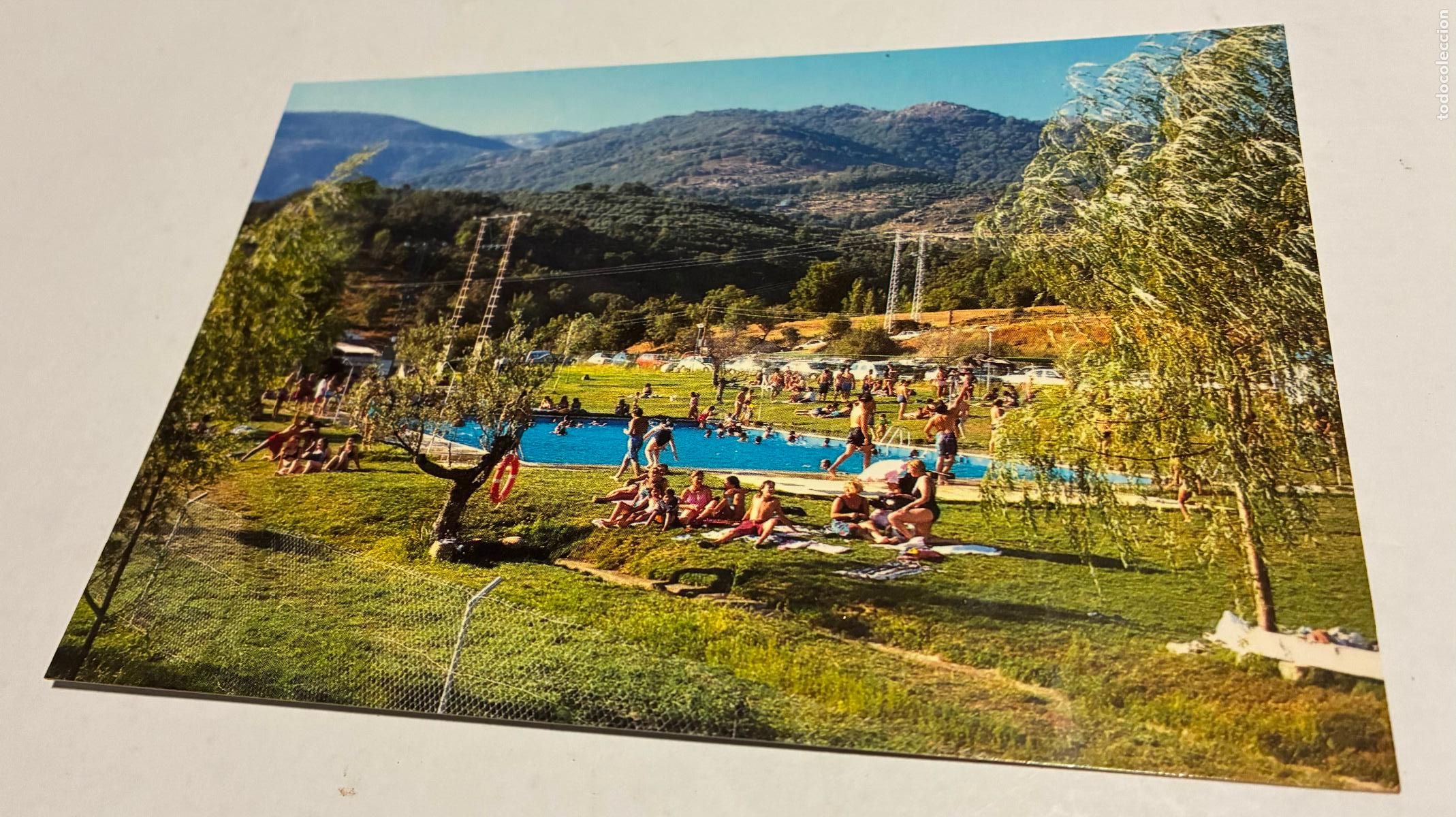 Postales: POSTAL LOSAR DE LA VERA, Caceres, Complejo Godoy camping y piscinas