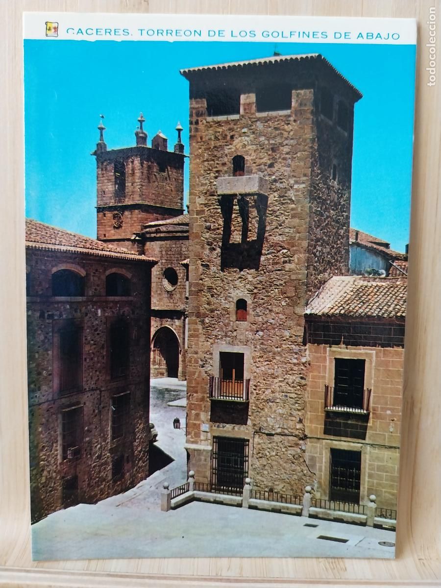 Postales: CACERES TORREON GOLFINES DE ABAJO ED PERGAMINO 28 SC ORIGINAL