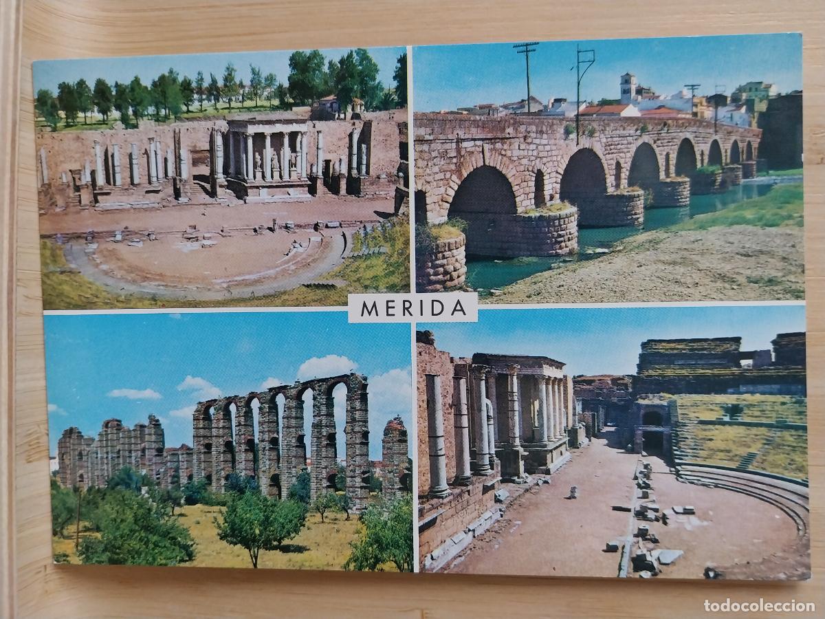 Postales: MONUMENTOS ROMANOS BADAJOZ MERIDA ED GARRABELLA 15 SC ORIGINAL