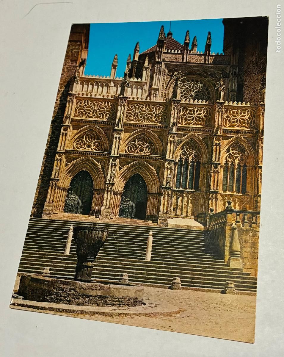 Postales: POSTAL GUADALUPE, Caceres, Fachada Principal del Monasterio