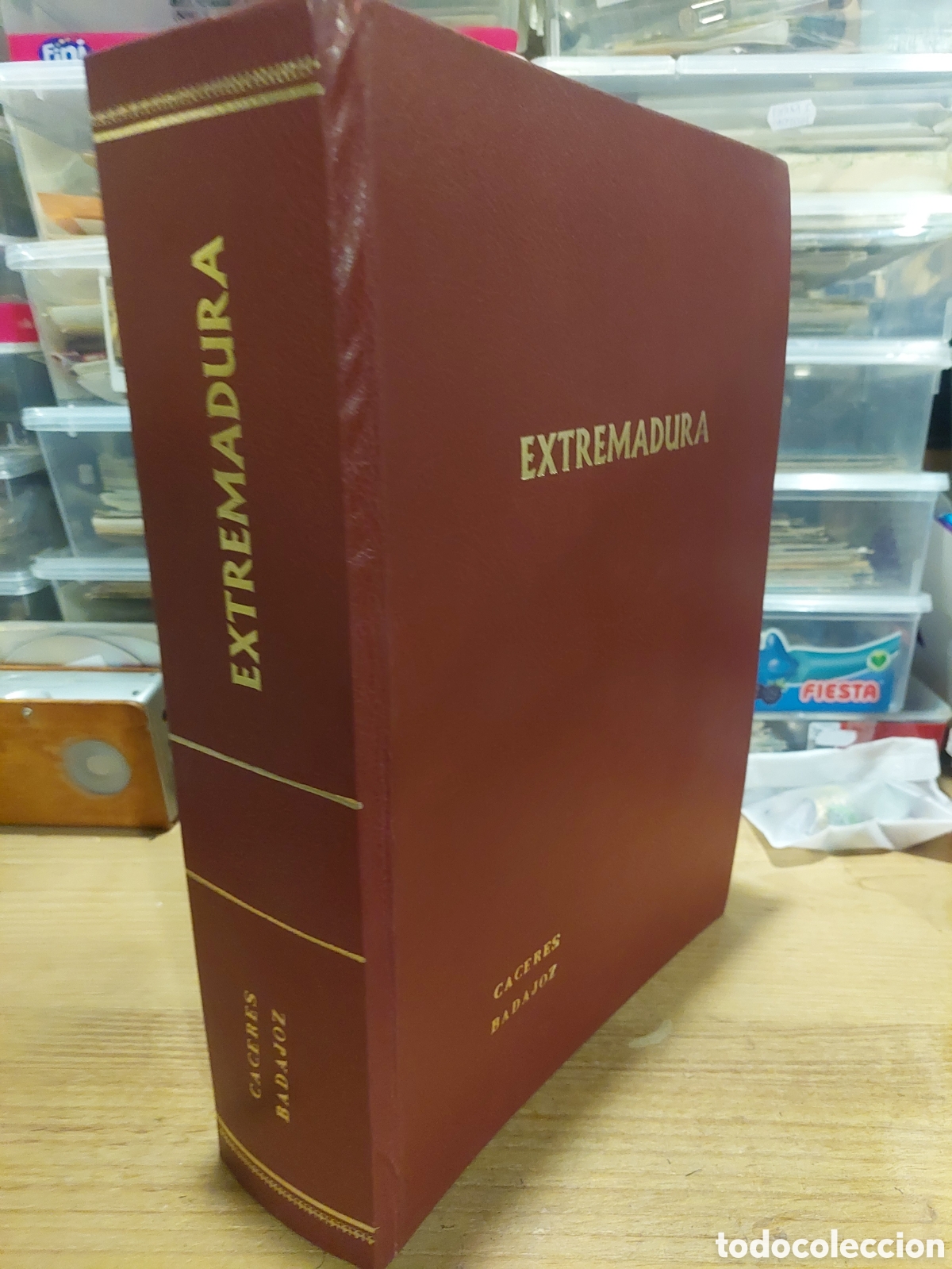Postales: &Aacute;LBUM POSTALES LUJO VINTAGE EXTREMADURA CACERES Y BADAJOZ Recortes fotos