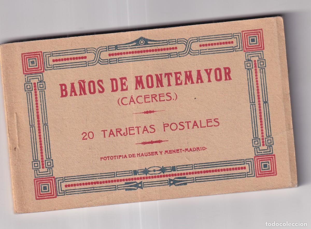 Postales: Blok 20 ba&ntilde;os de Montemayor. C&aacute;ceres. Termas de Montemayor. Miguel Ferrero Pardo