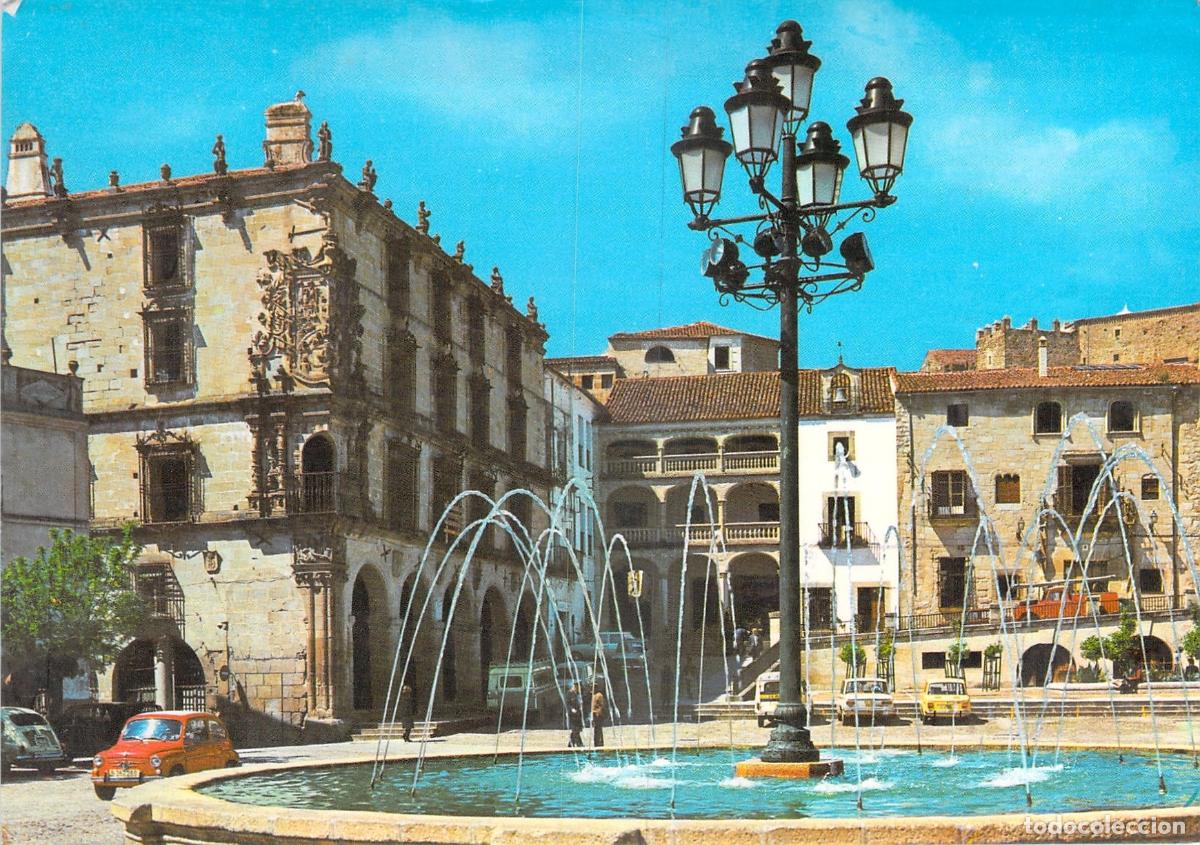 Postales: Postal de Trujillo, C&aacute;ceres - Palacio del Marqu&eacute;s de la Conquista