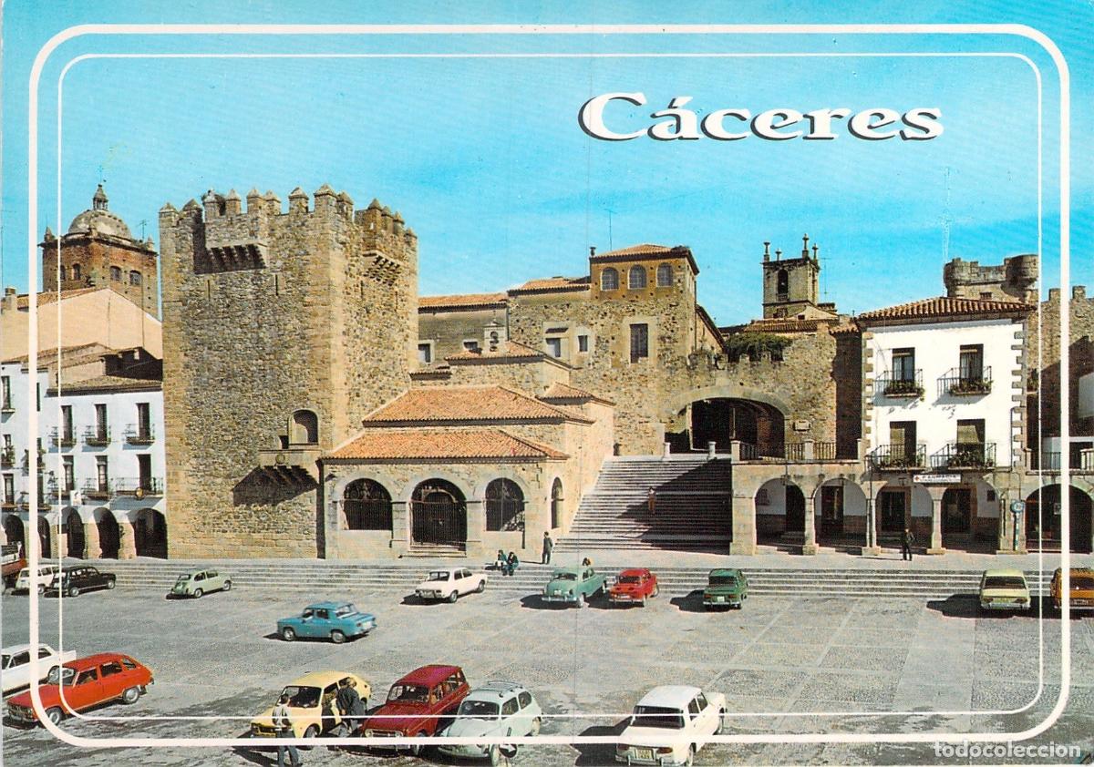 Postales: Postal de la Plaza del General Mola en C&aacute;ceres