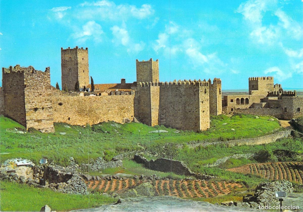Postales: Postal de Trujillo, Murallas de Poniente, C&aacute;ceres, Espa&ntilde;a