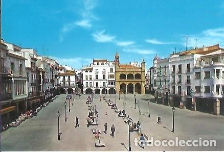 Postales: POSTAL A COLOR 41 PLASENCIA CACERES PLAZA DE ESPA&Ntilde;A EDICIONES ARRIBAS