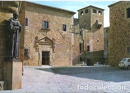 Postales: POSTAL A COLOR CACERES CASA DE LOS GOLFINES DE ABAJO FITER