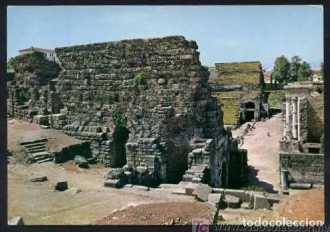 Postkarten: M&eacute;rida. *Teatro romano...* G. Garrabella-SRC n&ordm; 9. Nueva.