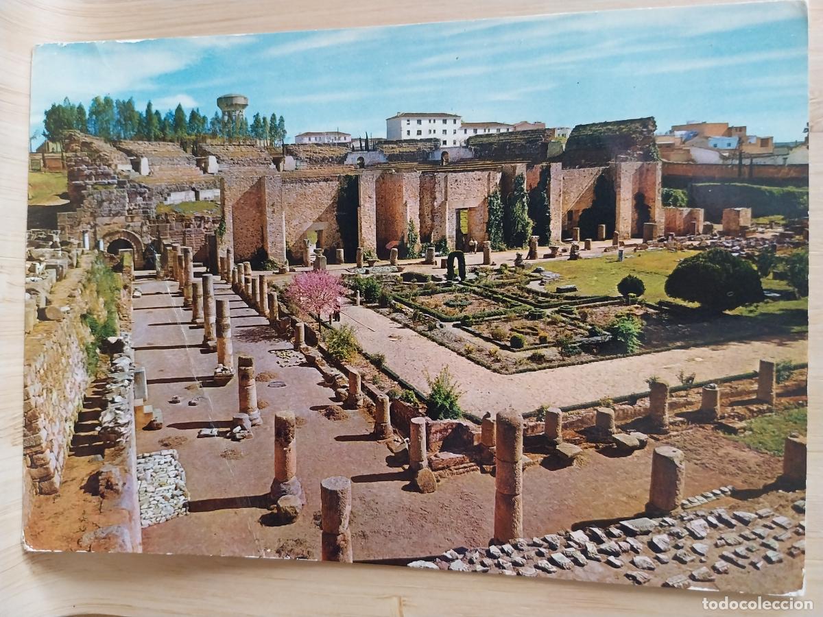 Postales: MERIDA JARDINES ANFITEATRO ROMANO ED ARRIBAS 2006 ESCRITA ANIMADA SOBADA