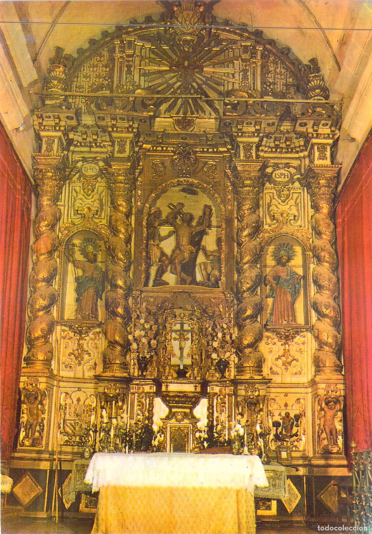Postales: Postal del Retablo de San Bartolom&eacute; en Jerez de los Caballeros