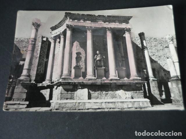 Postales: MERIDA BADAJOZ TEATRO ROMANO EDICION HELIOTIPIA ARTISTICA ESPA&Ntilde;OLA N&ordm; 3