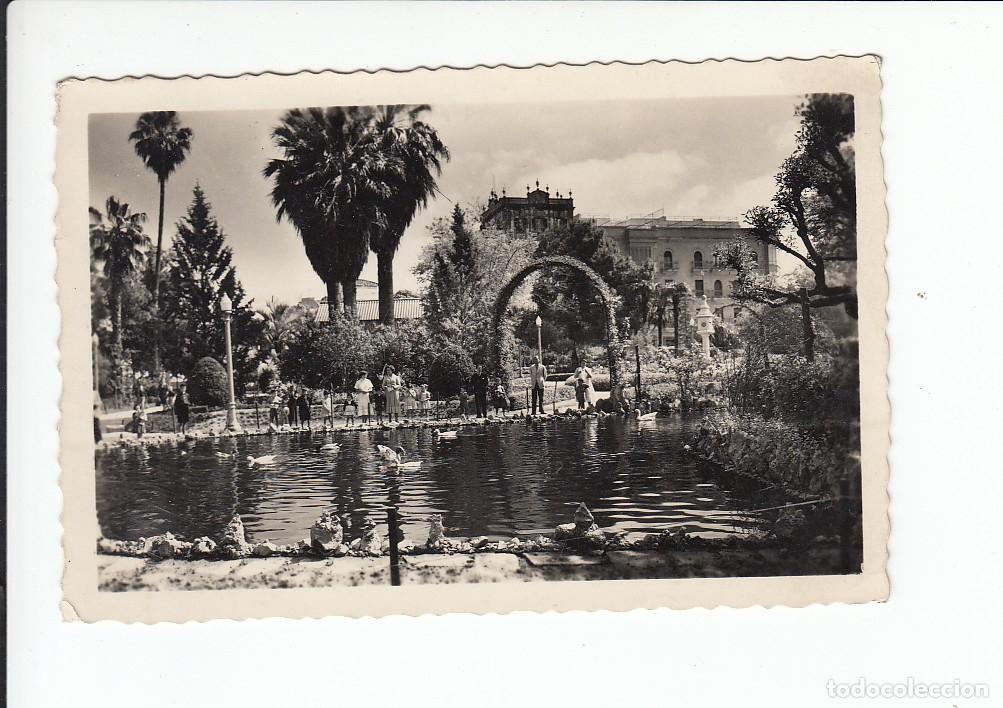 Postales: BADAJOZ.- PARQUE DE CASTELAR. ESTANQUE DE LOS PATOS