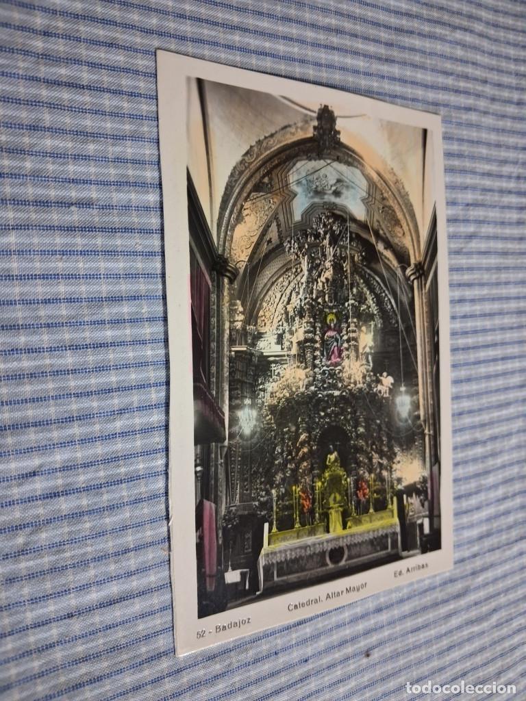 Postales: Postal antigua Extremadura. Badajoz. Catedral. Altar Mayor. Ed Arribas 52.