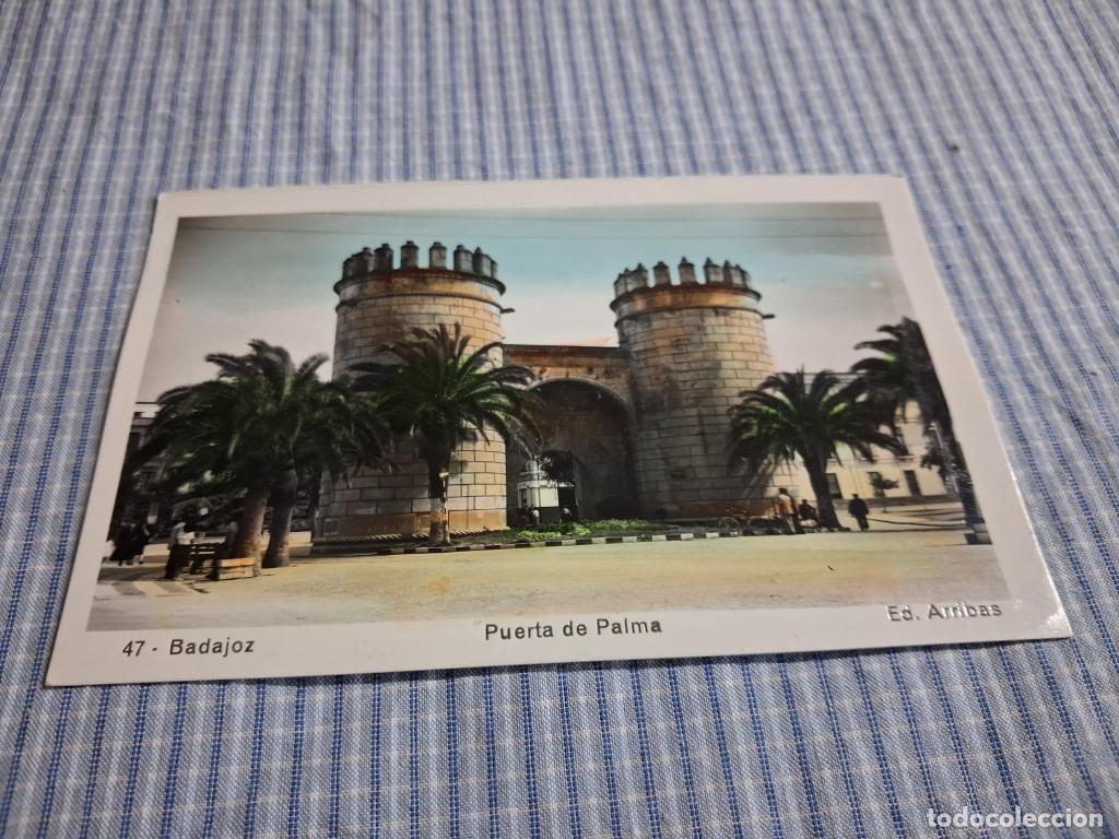 Postales: Postal antigua Extremadura. Badajoz. Puerta de Palma. Ed Arribas 47.